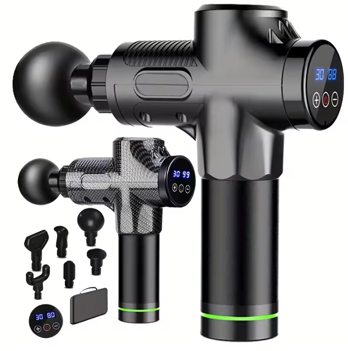 Massage Gun Fascia Deep Muscle Relax Body Neck Massager Electric Fitness Equipment